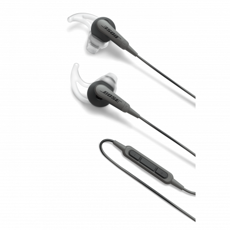 BOSE SoundSport IE slúchadlá okolo uší pre zariadenia Apple, čierne