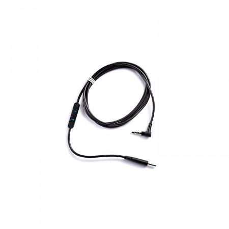 BOSE QuietComfort 25  náhradný kábel s diaľkovým ovládaním pre slúchadlá pre zariadenia Apple, čierny