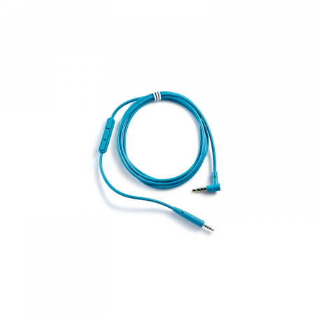 BOSE QuietComfort 25 náhradný kábel s diaľkovým ovládaním pre slúchadlá pre zariadenia Apple, modrý