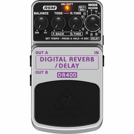 Behringer DIGITAL REVERB/DELAY DR400