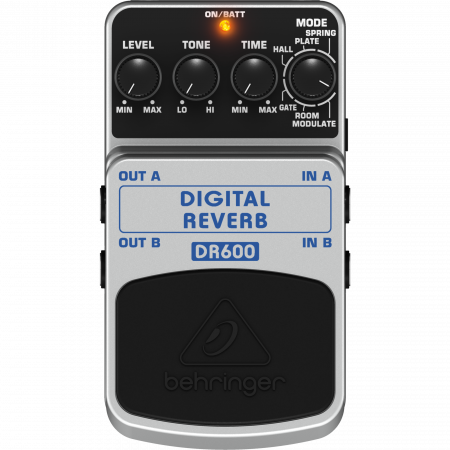 Behringer DR600 digital reverb effects pedal