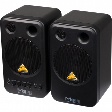Behringer MS16 monitor speakers