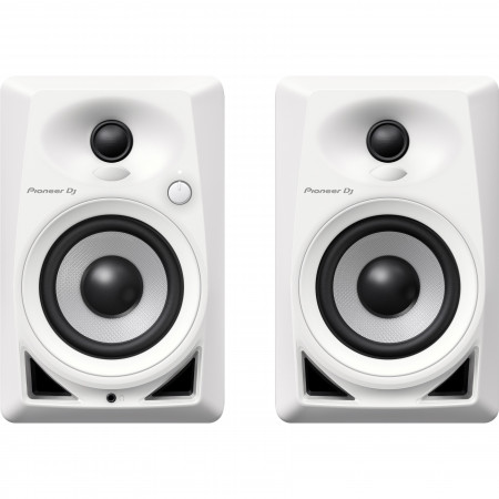 Pioneer DJ DM-40-W active monitor speaker, white