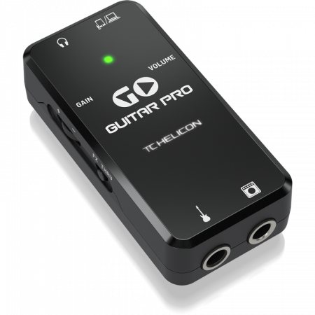 TC Helicon Go Guitar Pro 24 bit guitar interface for phone