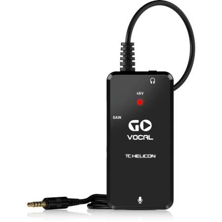 TC Helicon Go Vocal microphone interface for phone