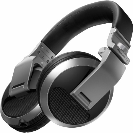 Pioneer DJ HDJ-X5-S DJ headphone, silver