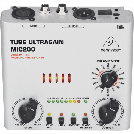 Behringer TUBE ULTRAGAIN MIC200