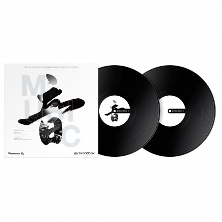 Pioneer DJ RB-VD2-K Control vinyl, čierna
