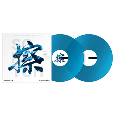 Pioneer DJ RB-VD2-CB Control vinyl, modrá