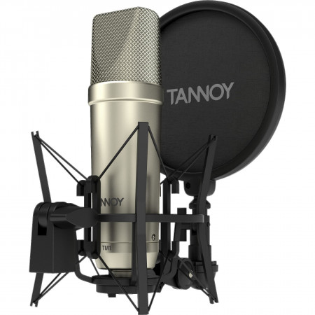 Tannoy TM1 condenser microphone + pop filter and cable
