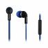 Pioneer SE-CL712T-L mikrofonos fülhallgató, kék