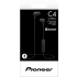 Pioneer SE-C4BT-B bezdrôtové slúchadlá, čierne