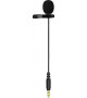 CKMOVA AC-VM1 clip-on omnidirectional lavalier microphone, black